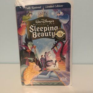 New Sealed VHS Disney Sleeping Beauty Movie